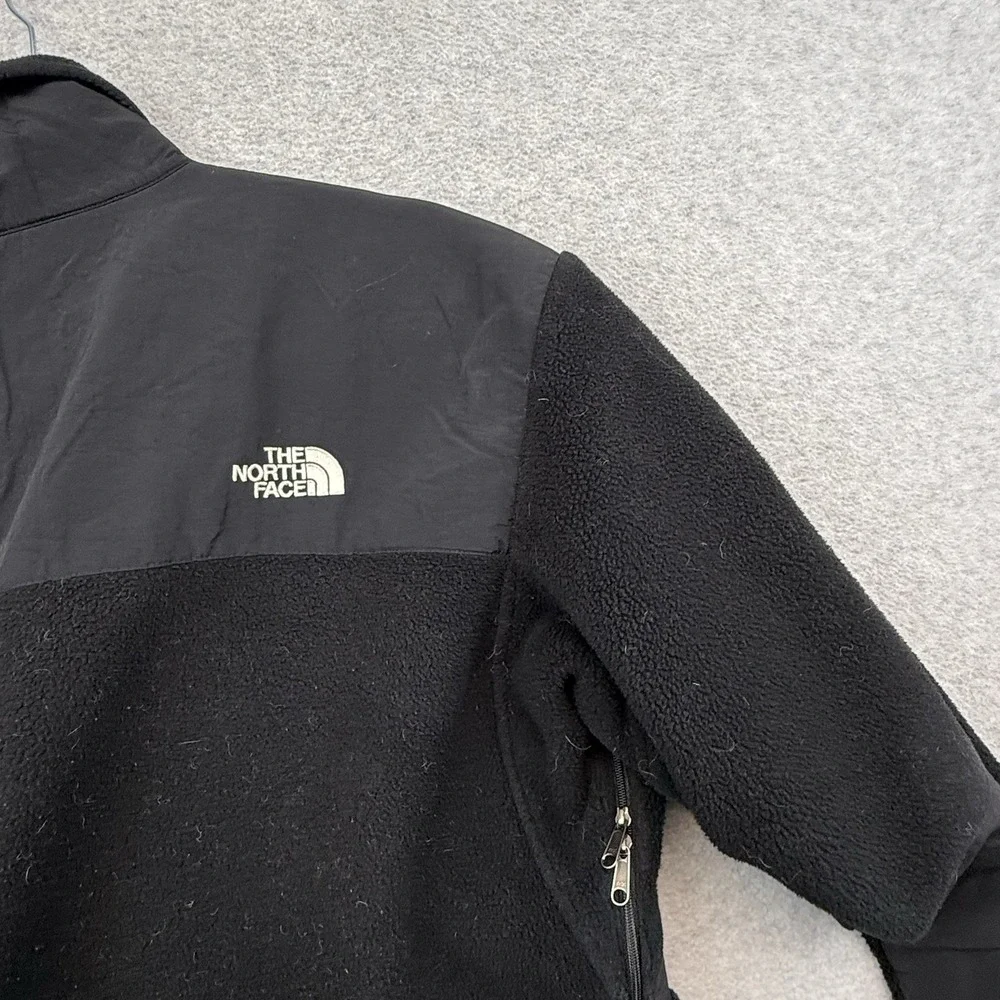 The North Face Denali Fleece Jacket Men L Polartec Black Full Zip Outdoor Hiking